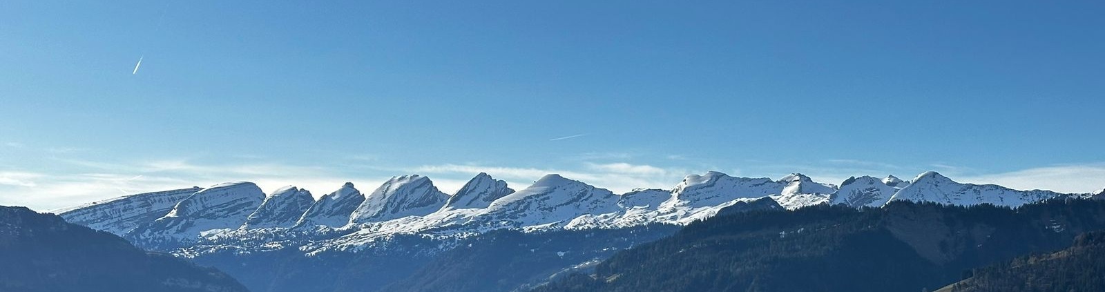 Blick auf die Churfirsten