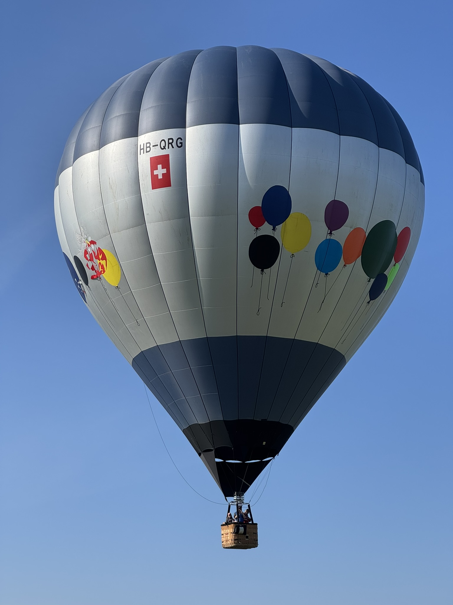Heissluftballon HB-QRG Ballönli