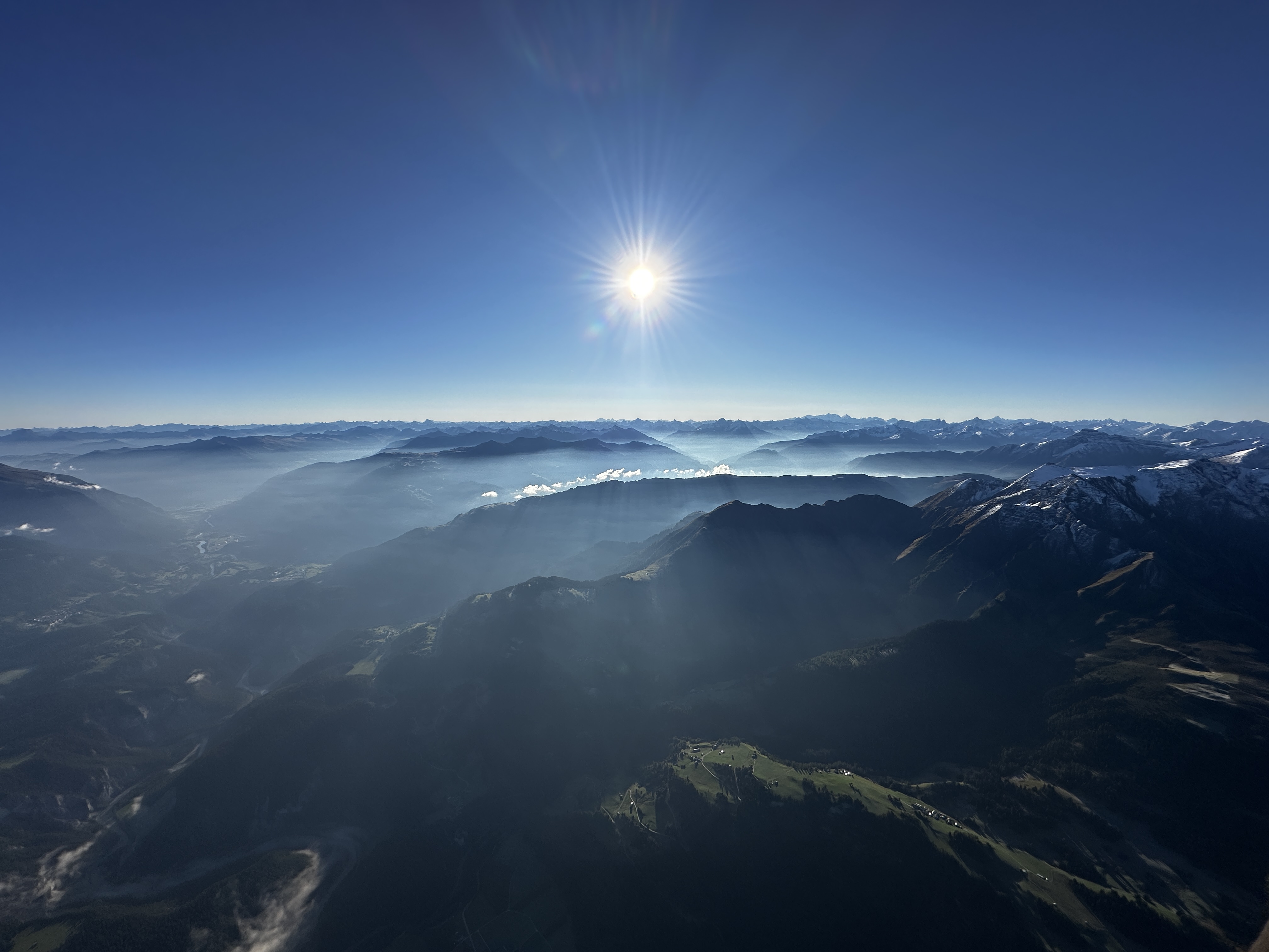 So schön ist der Morgen aus dem Heissluftballon